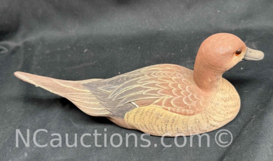 Wooden Decoy Duck Pintail Pen Pamela Price