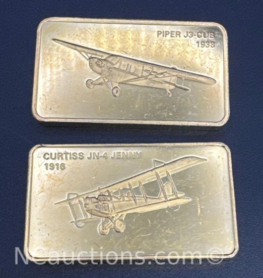 Janes Medallic Register Great Aircraft 1st Edition Proof