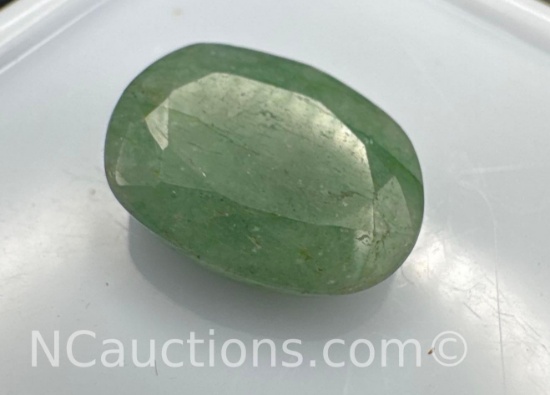 Oval Cut Green Emerald Gemstone 6.90Ct