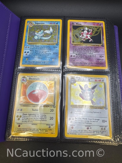 Pokemon Folder Of WOTC Pokemon Cards Holo 1st Edition