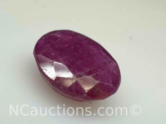 3ct Oval Cut Ruby Gemstone