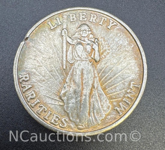 1 Troy Oz .999 Fine Silver Liberty Bullion Coin