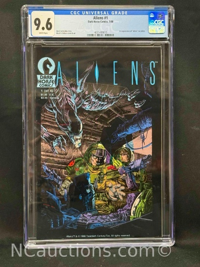 Aliens #1 Dark Horse Comics, 5/88 CGC 9.6