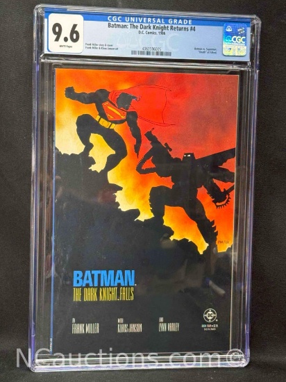 Batman: The Dark Knight Returns #4 D.C. Comics, 1986 CGC 9.6