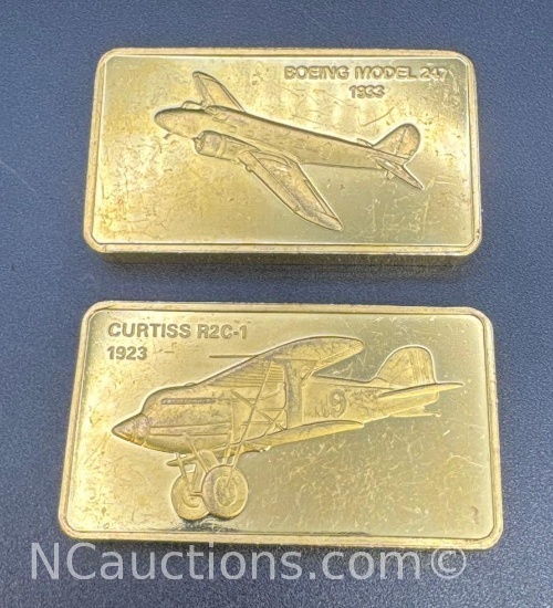 Janes Medallic Register Great Aircraft 1st Edition Proof