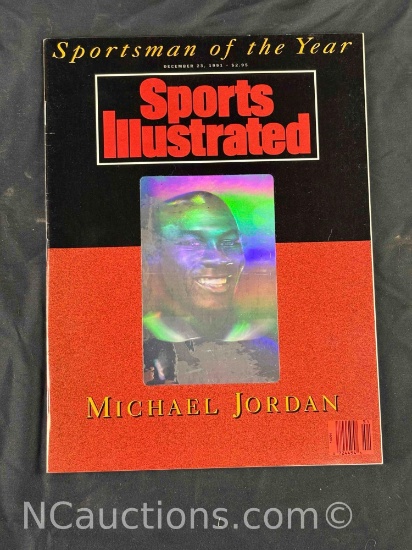 1991 Sports Illustrated Michael Jordan sportsman of the year