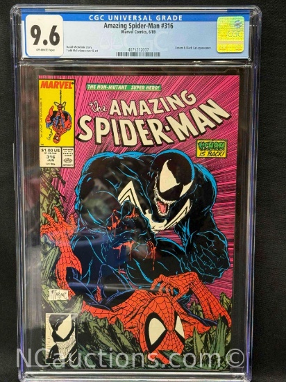 Amazing Spider-Man #316 Marvel Comics, 6/89 CGC 9.6