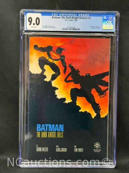 Batman: The Dark Knight Returns #4 D.C. Comics, 1986 CGC 9.0
