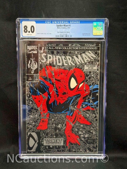 Spider-Man #1 Marvel Comics, 8/90 CGC 8.0 Silver Edition