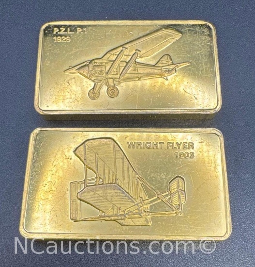 Janes Medallic Register Great Aircraft 1st Edition Proof