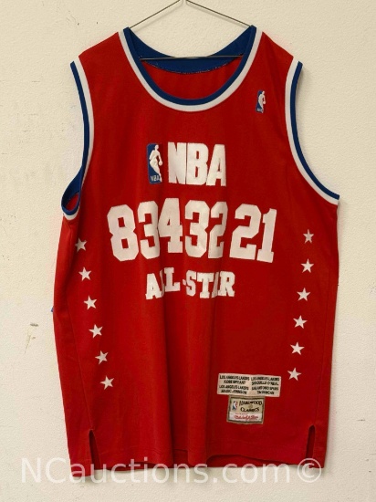 Mitchell & Ness NBA West Champions All Star Jersey Kobe Magic Duncan Shaq