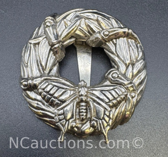 John Hardy Silver Butterfly Clip 33.68 Grams