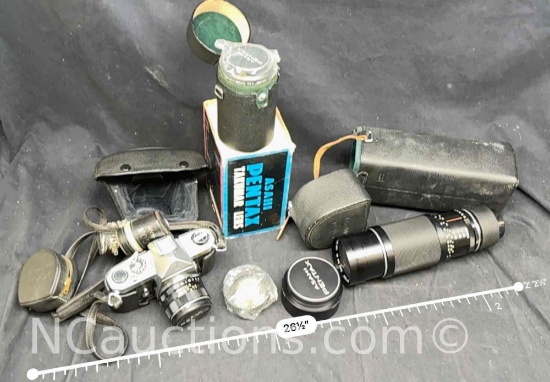 Asahi Pentax Camera and Lenses