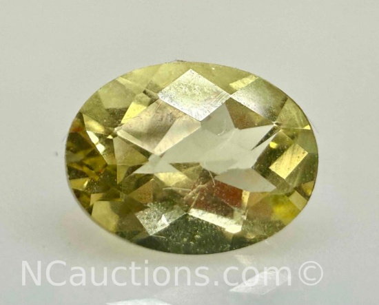 1.1ct Ival Cut Citrine Gemstone