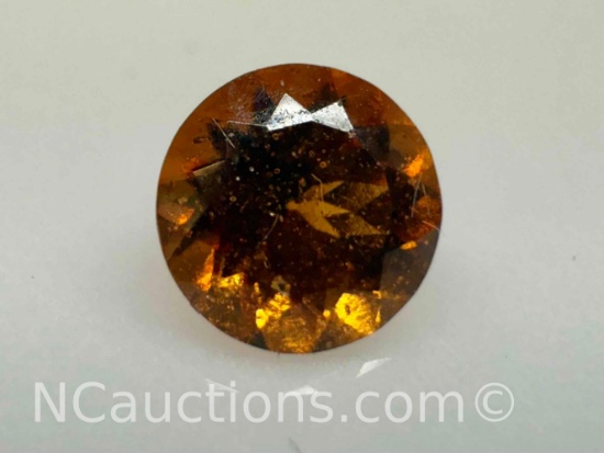 .95ct Brilliant Cut Hessonite Garnet Gemstone