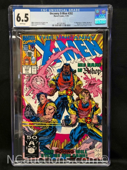 Uncanny X-Men #282 Marvel Comics, 11/91 CGC 6.5