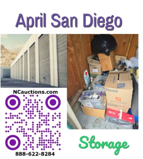 2025 April San Diego Storage Unit Auction