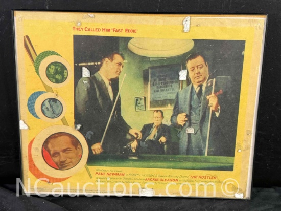 Framed They call Me Eddie Promo Movie Poster Paul Newman Jackie Gleason 12x14