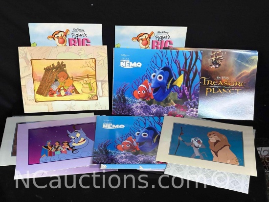 Disney Animation Cells, Toy Story, The Lion King, Anastasia, Aladdin