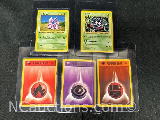 WOTC 1st Edition Shadowless Pokemon Cards