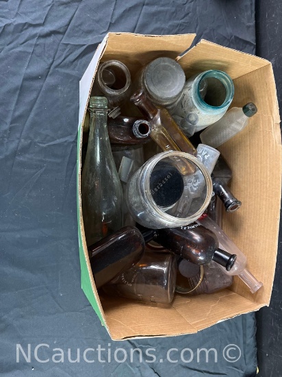 Box of Vintage Glassware