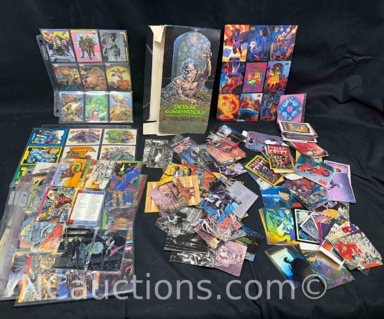 Large Lot of Trading Cards Star Wars, Horror, Tales from the Crypt Akira more