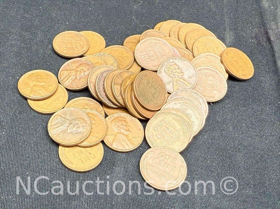 1946 Wheat Pennies 150g Total
