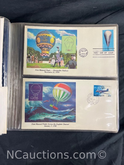 Mans Conquest of the Heavens 1783 to 1983 By Event Stamps
