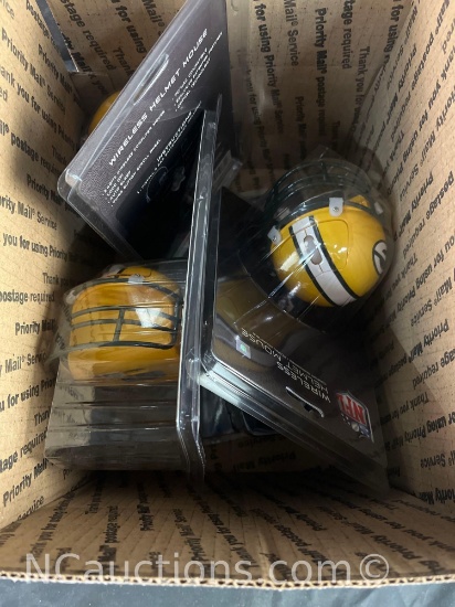 5 Green Bay Chargers Wireless Helmet Mouse