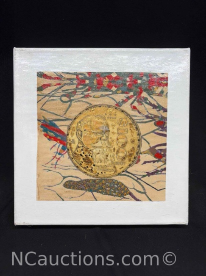 Art work titled Ofrenda 8. canvas 12x12 inches