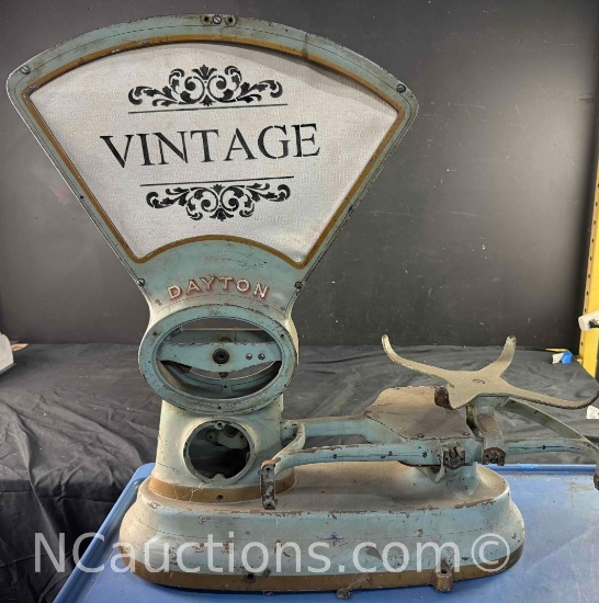 Dayton Full Weight Gold Medal scale vintage