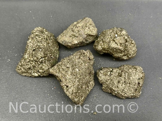 500g Total Pyrite Mineral Specimens