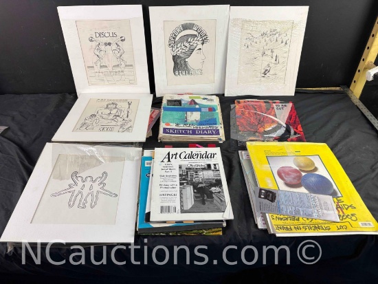 drawing and sketching by Robert Gray