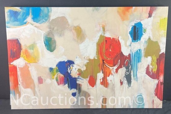 Gum drop signed says Sidney Edmunds Canvas