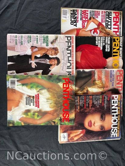 6 Penthouse Mags Jan 94 June 89 Dec 82 Isis Taylor Bonita Saint Monique Gabrielle