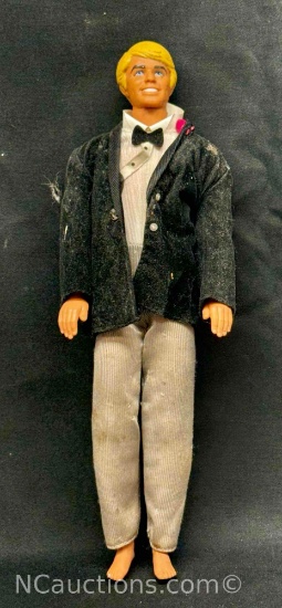 Vintage 1958 Barbie Ken Doll Mattel