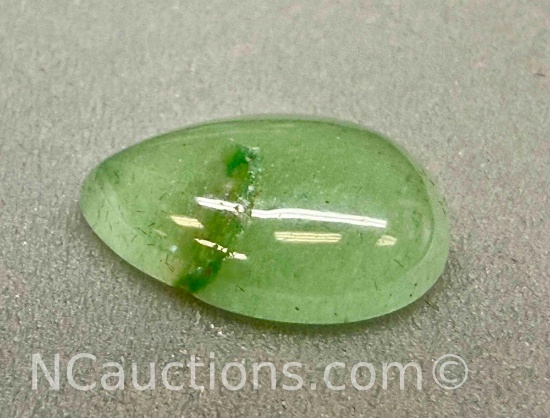 Pear Shaped Jade Cabochon Gemstone 11.9ct