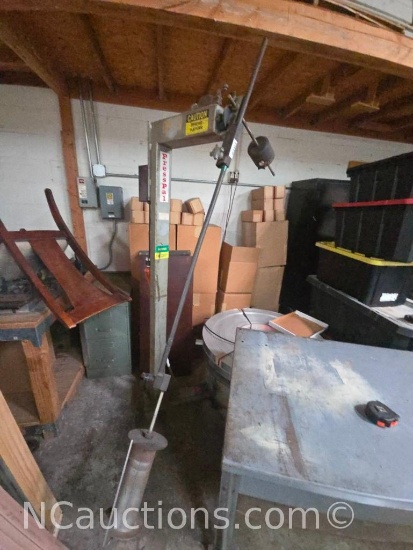 CoilMates PressPal Model Pallet Decoiler