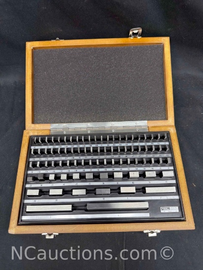 Fowler Rectangular Gauge Block Set