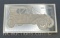 The Franklin Mint 1909 Lozier 2 Troy Oz Sterling Silver Bullion Bar
