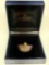 Michaela Frey Designer 14k Gold Plated Enamel Pendant 9.8g total
