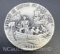 1813 Perry At Battle Of Lake Erie Sterling Silver Coin 38.76 Grams
