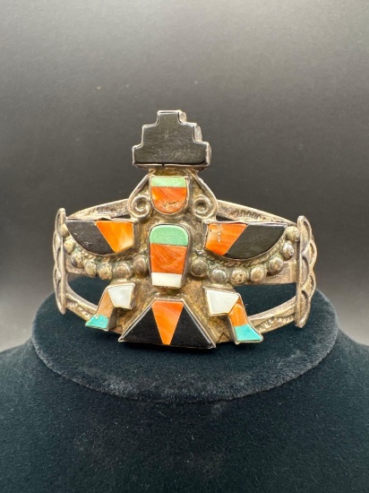 Sterling Silver Turquoise Bracelet
