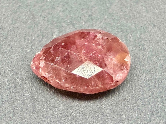 9.5ct Pear Cut Pink Sapphire