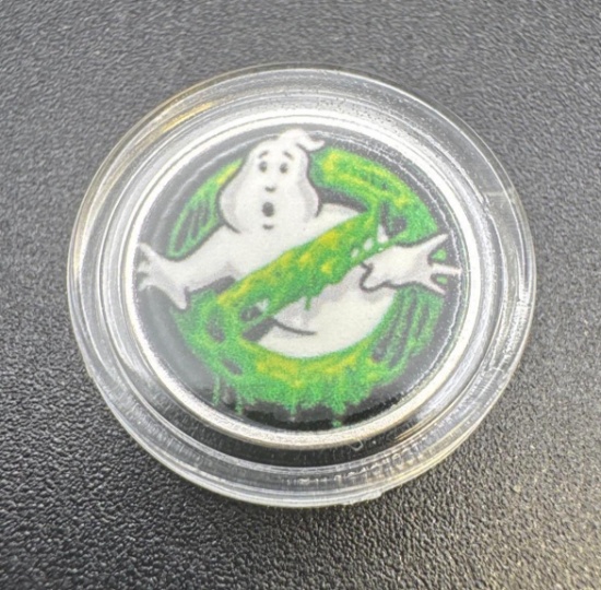 Ghostbusters 1 Gram .999 Fine Silver Bullion