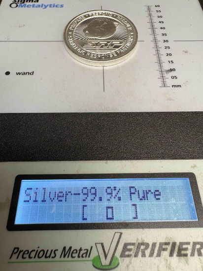 .999 Fine Silver 1 Troy oz 31.16 grams strategic response partners