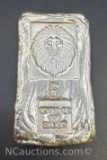 5 Troy Oz .999 Fine Silver Bullion Bar
