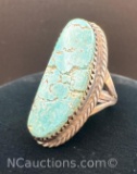 Sterling Silver Navajo Ring 11.57 Grams Size 8