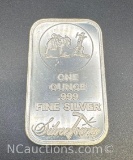 SilverTowne 1 Troy Oz .999 Fine Silver Bullion Bar