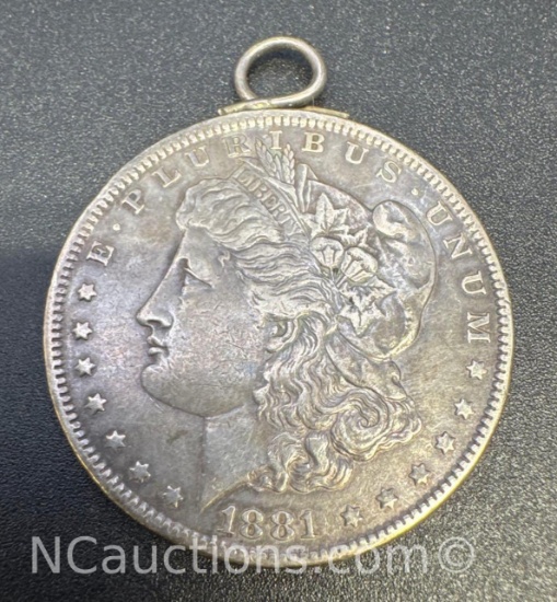 1881-O Morgan Silver Dollar 90% Silver Coin 27 Grams